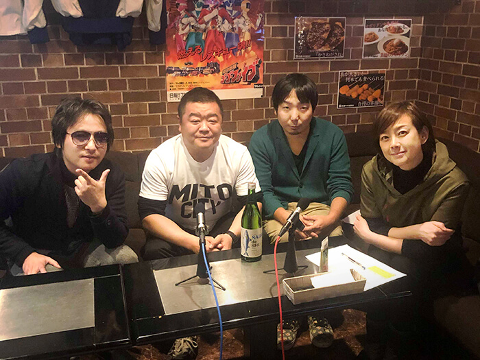 酒蔵 吉久保酒造 収録中の様子